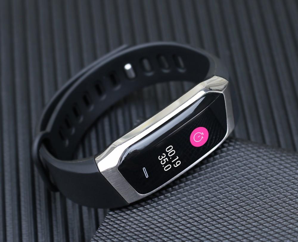 Karnz | Fitband Smartwatch wasserdicht Blutdruck Sauerstoff Herzfrequenzmonitor Sportarmband