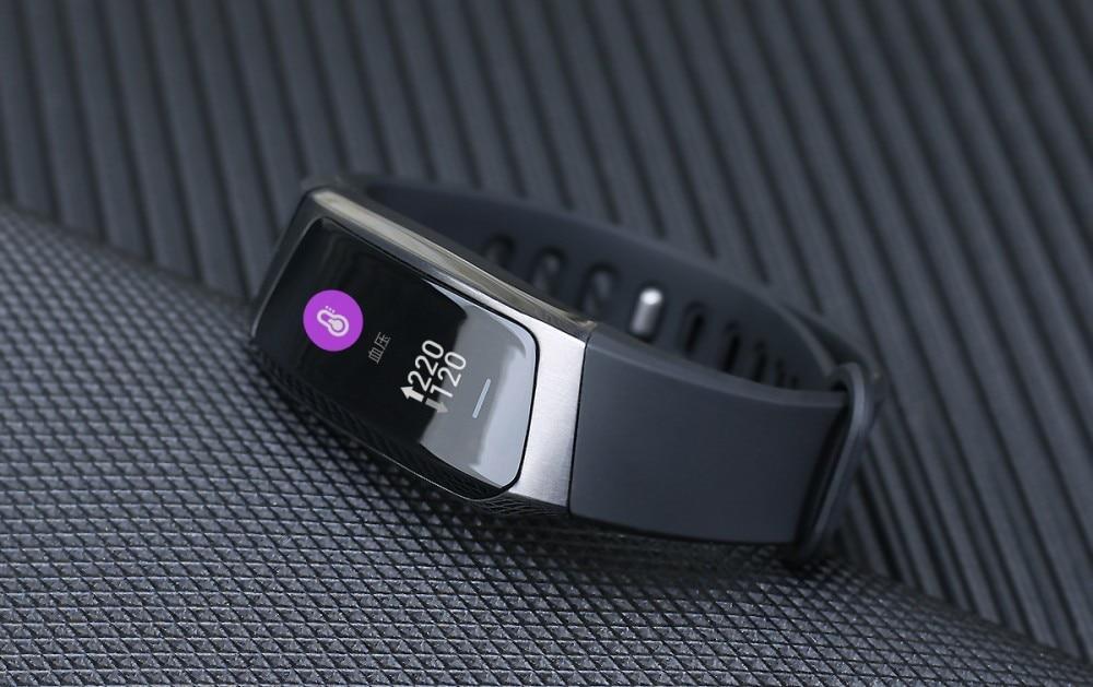 Karnz | Fitband Smartwatch wasserdicht Blutdruck Sauerstoff Herzfrequenzmonitor Sportarmband