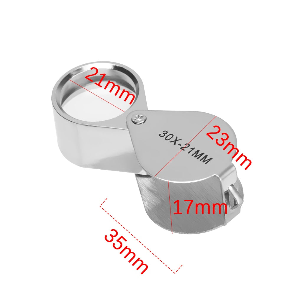 Metal Ultra Vision Glass Magnifier | Karnz