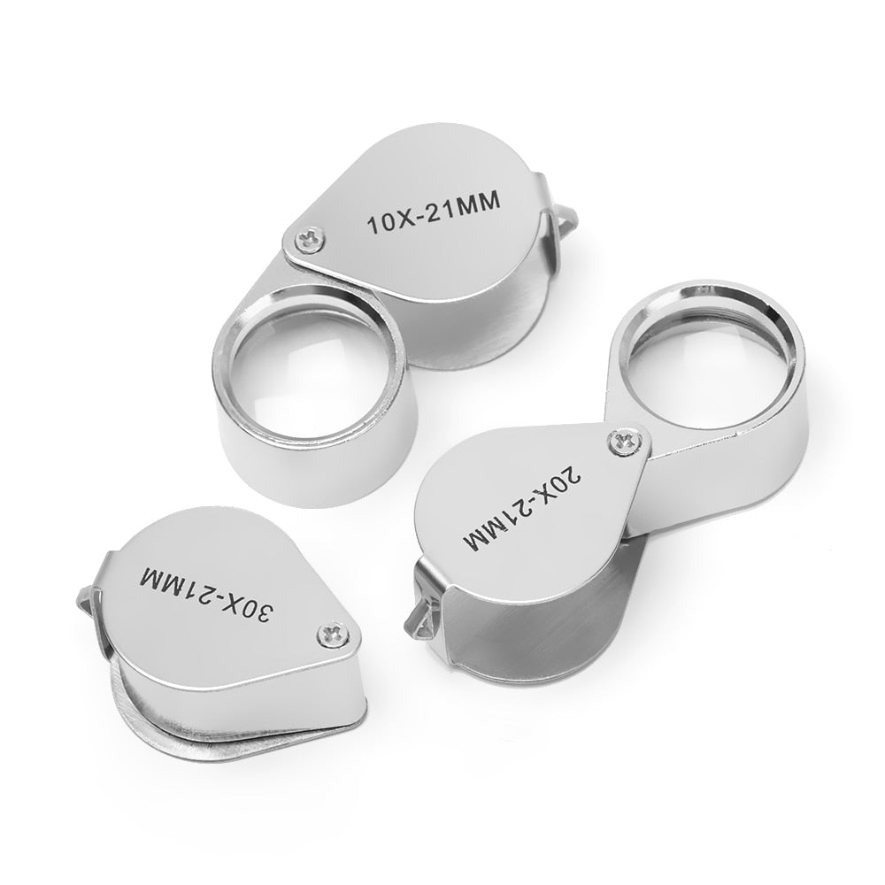 Metal Ultra Vision Glass Magnifier | Karnz