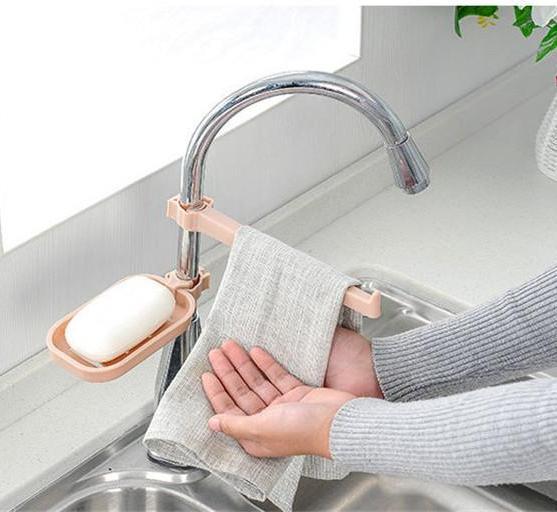 Sink Clip - Handtuchhalter & Seifenschalenaufsatz | Karnz
