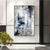 Blaustich Grau Zeitgenössische Abstrakte Wandkunst Fine Art Leinwanddrucke Poster Bilder Für Wohnzimmer Home Office Kunst Dekor | Karnz