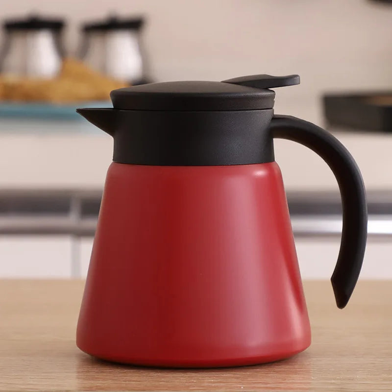 Karnz | ThermoBrew Isolierte Karaffe | Edelstahl 304 | Doppelwandig & Vakuumisoliert | 6h Heiß / 12h Kalt | 0,5 L