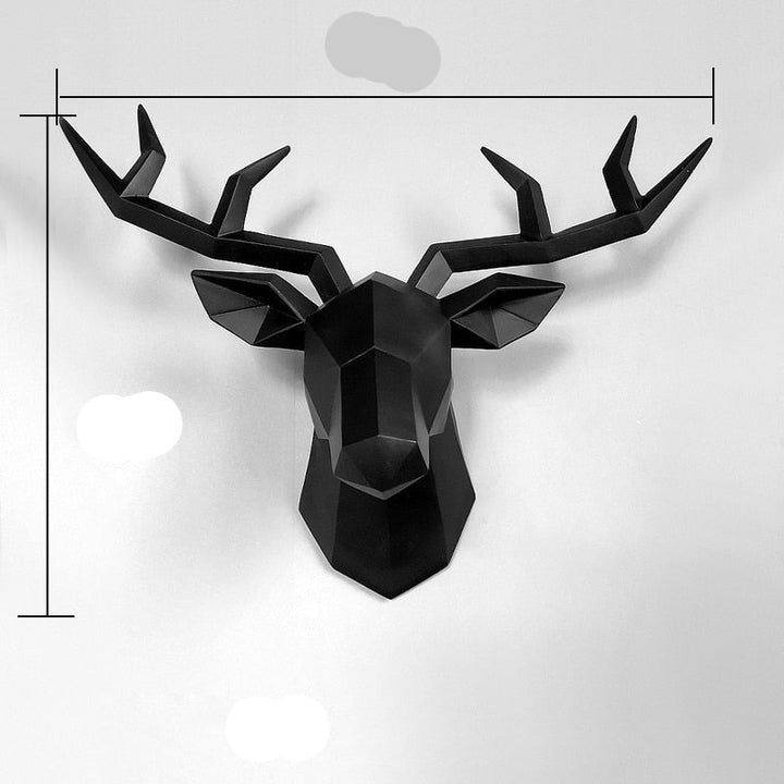 3D-Hirschfigur in modernem Design und einzigartiger Form