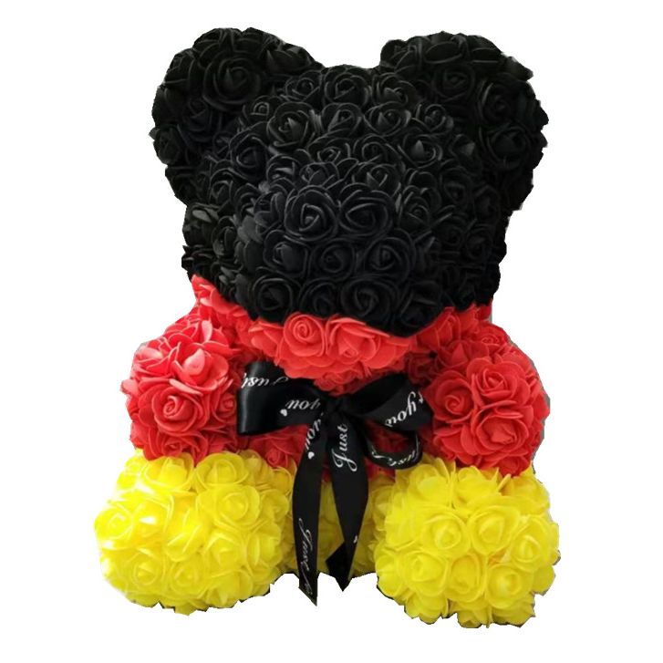 Karnz | Künstliche Rosenblumen Teddybär