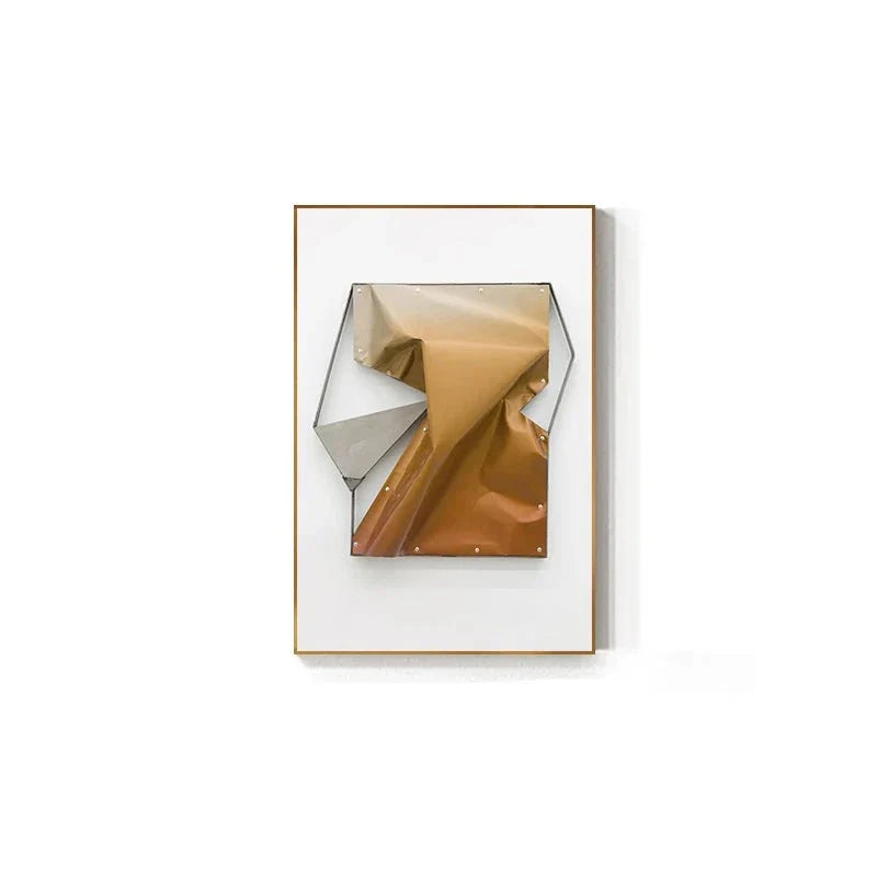 Moderne Ästhetik Abstracte Geometrie Wandkunst Feine Kunst Leinwanddrucke Bilder für luxuriöse Wohnung Wohnzimmer Esszimmer Eingang Foyer Kunst Dekor | Karnz