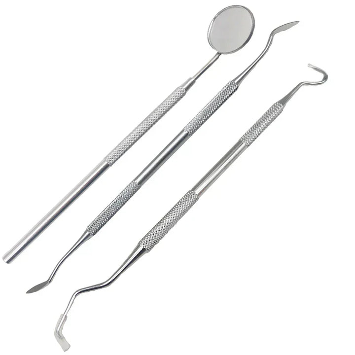 Zahnärztliche Instrumente | Zahnsteinentferner-Set aus Edelstahl für Zuhause