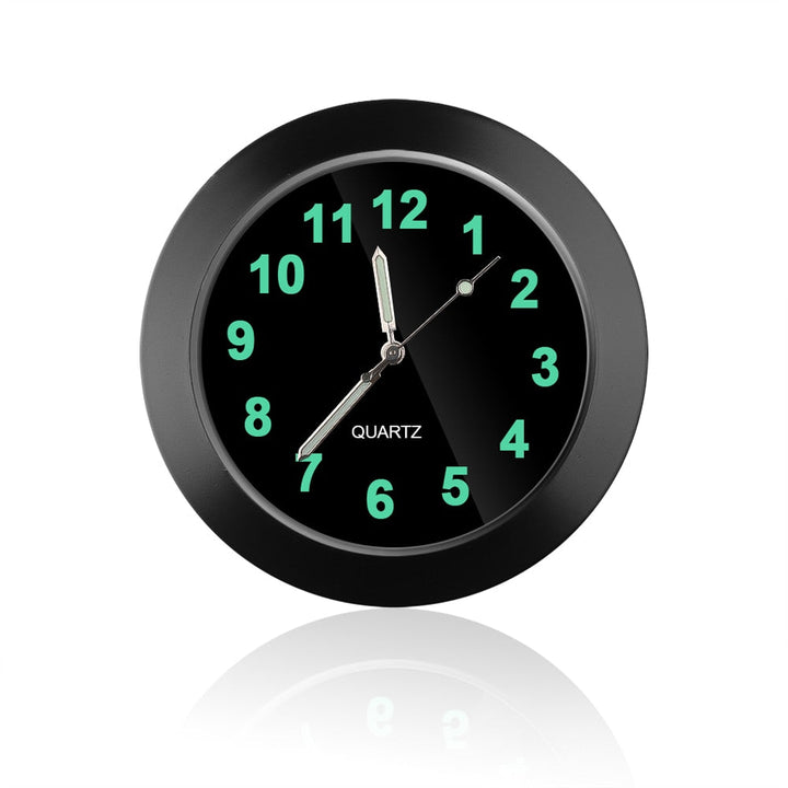 Karnz | Aufklebbare Auto Armaturenbrett Leuchtende Uhr