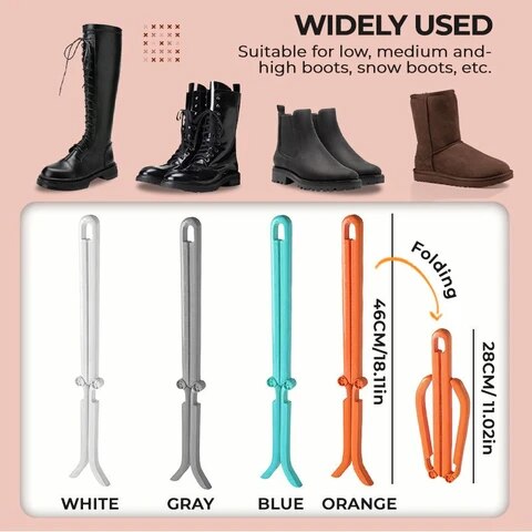 Karnz | Kreatives High Boot Shaper Halter Clip Set