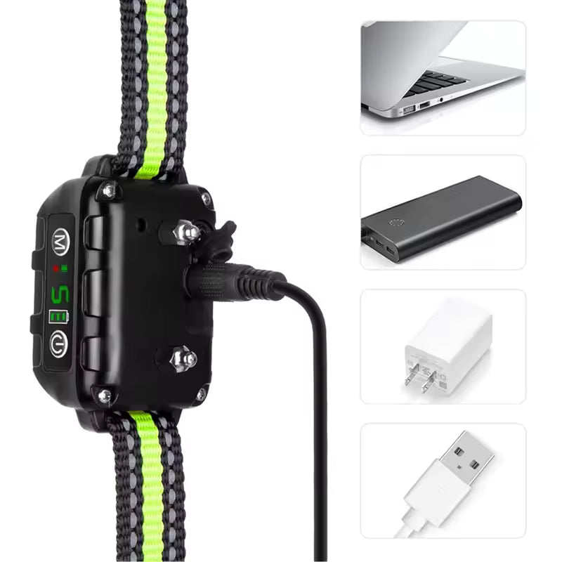 Automatische Anti-Bell-Halsband mit Ton & Schock Karnz
