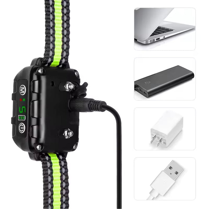 Automatische Anti-Bell-Halsband mit Ton & Schock Karnz