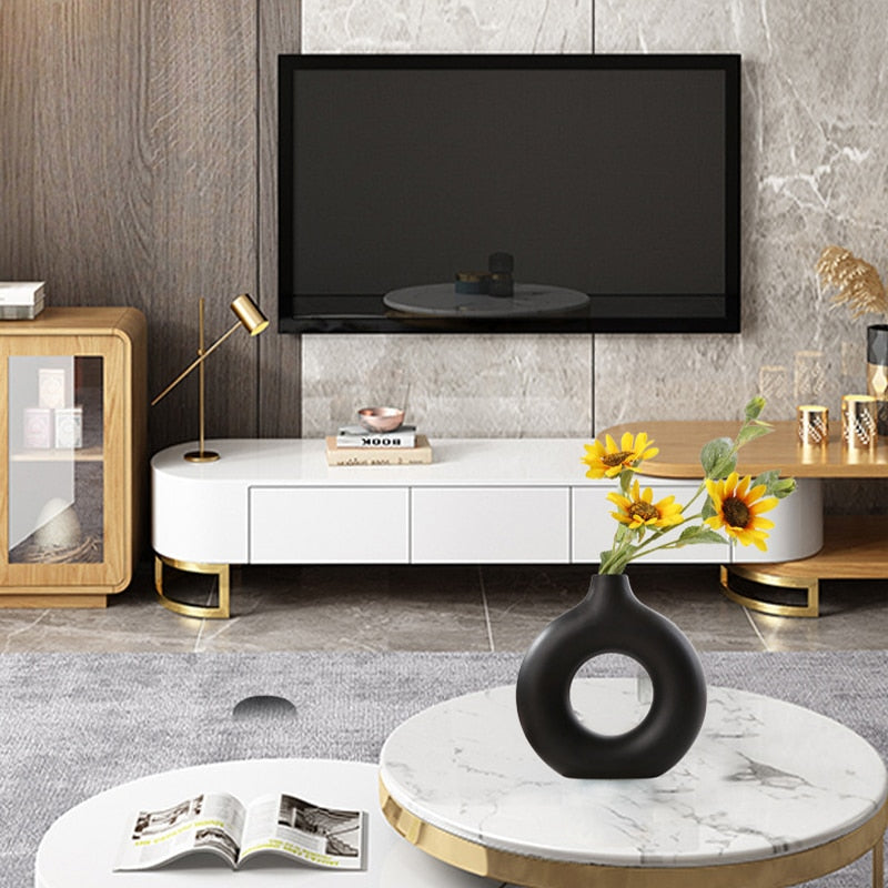 Minimalistische Keramikvase | Karnz