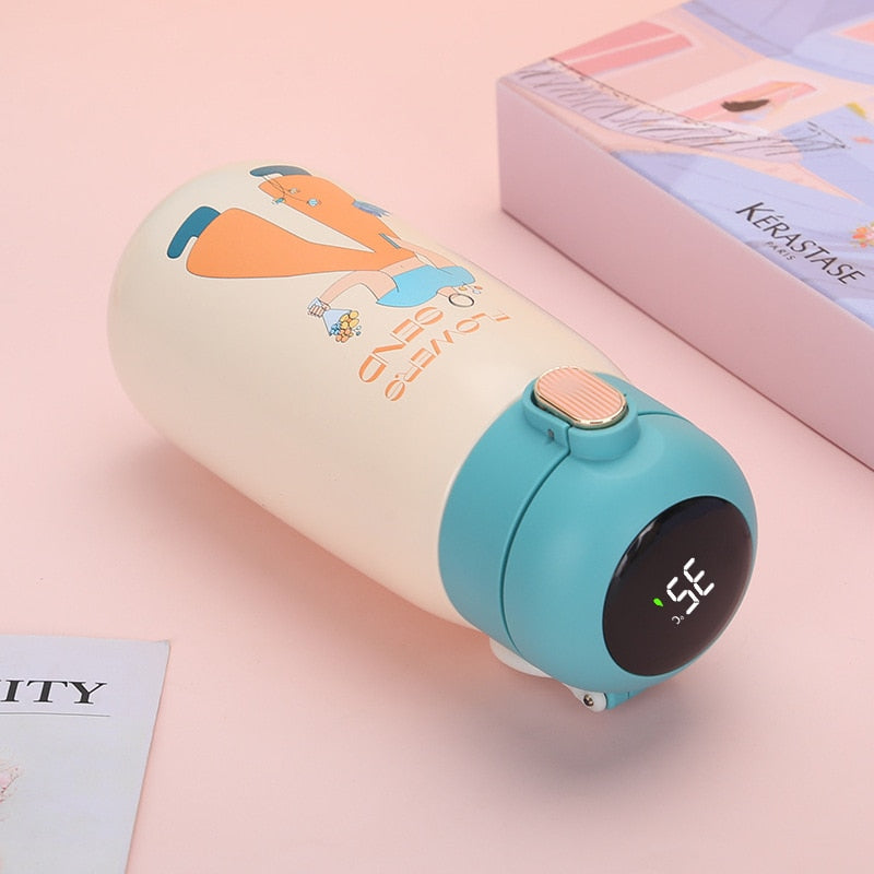 Funky LED Temperaturanzeige Thermo-Wasserflasche | Karnz
