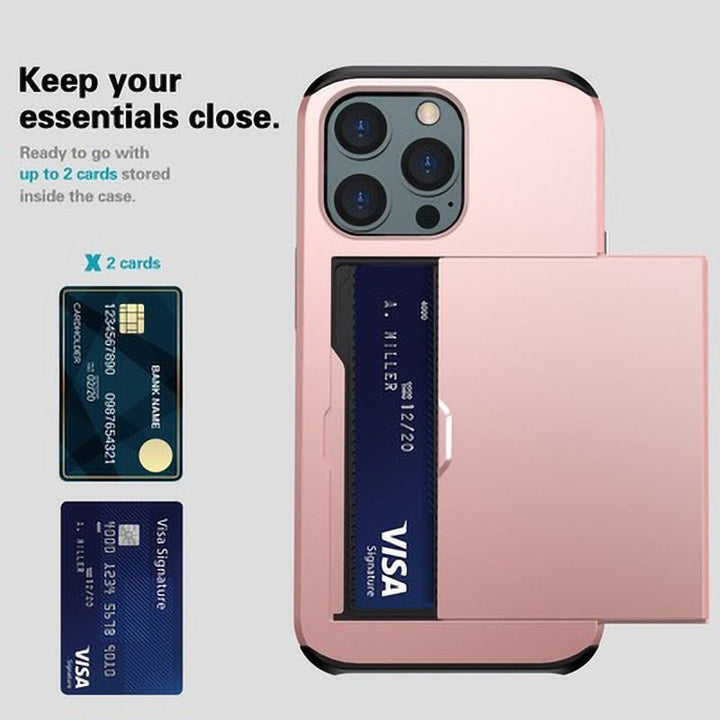 Karnz | Business Armor Slide Wallet iPhone Hülle