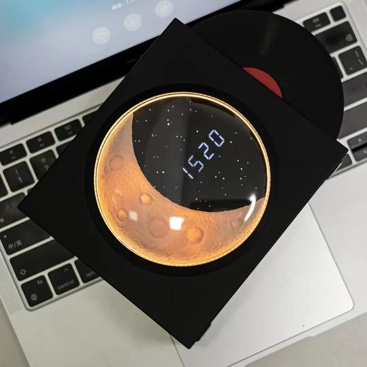 Mondlampe mit Musik und LED-Nachtlicht – Stimmungsbeleuchtung mit Bluetooth-Lautsprecher | Karnz