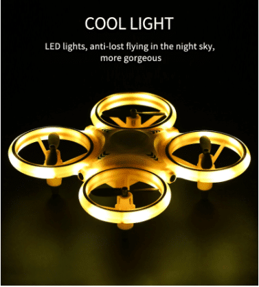 Drohnen-Hand-Quadrocopter (mit LED-Licht und Cool-Loop-Funktion) | Karnz