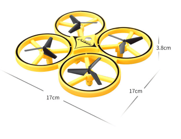 Drohnen-Hand-Quadrocopter (mit LED-Licht und Cool-Loop-Funktion) | Karnz