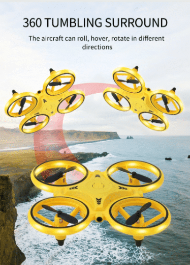 Drohnen-Hand-Quadrocopter (mit LED-Licht und Cool-Loop-Funktion) | Karnz