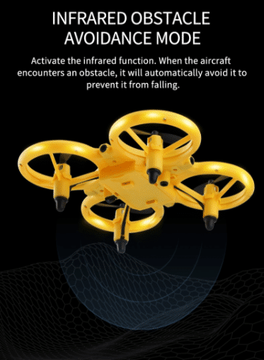 Drohnen-Hand-Quadrocopter (mit LED-Licht und Cool-Loop-Funktion) | Karnz