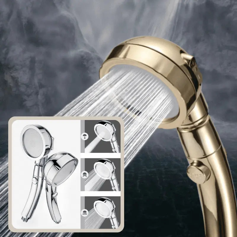AquaForce Handbrause — Erwecke deine Dusche zum kraftvollen Wohlfühl-Tempel! | Karnz