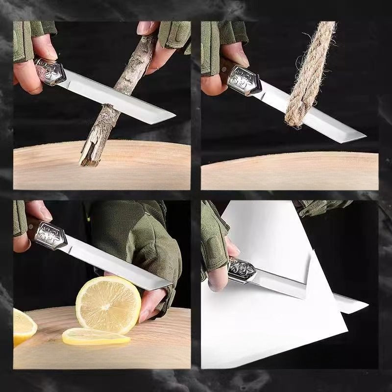 Handgefertigte Utility-Messer mit Holzgriff im japanischen Stil | Karnz