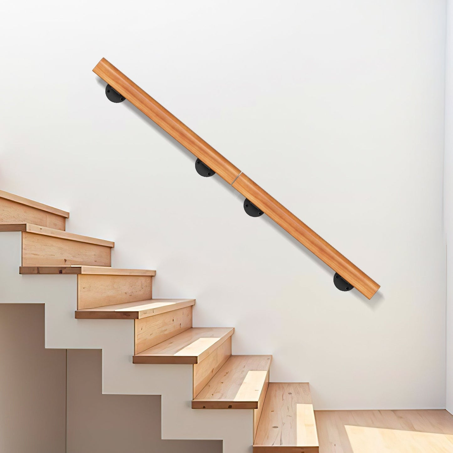 Handlauf Treppengeländer Kiefernholz Halbrunde Wood | Karnz