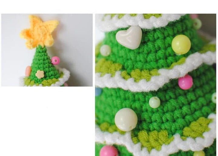 Handgemachter gehäkelter Weihnachtsbaum | Karnz