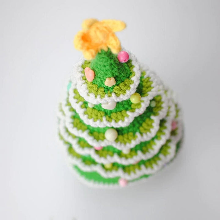 Handgemachte gehäkelte Weihnachtsbaum Karnz