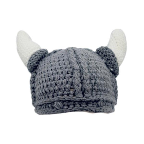 Handgemachte gestrickte Wikinger Mütze | Karnz