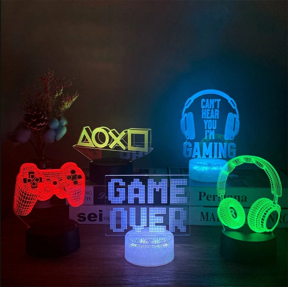 Magische Gaming Nachtlicht | Schaffe eine magische Atmosphäre in deinem Schlafzimmer | Karnz