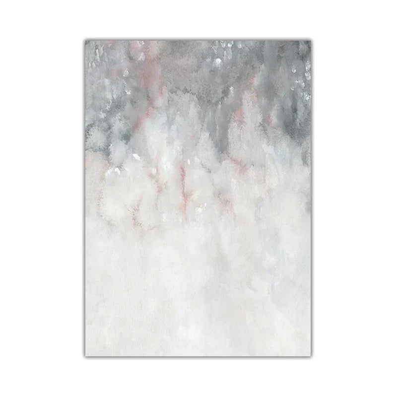 Abstracte Schattierungen von Pink Grau Minimalistische Wandkunst Feine Kunst Leinwanddrucke Bilder für moderne Wohnungen Wohnzimmer Kunst Dekor | Karnz