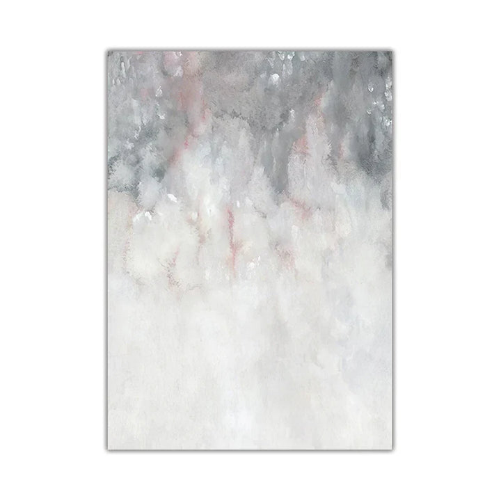Abstracte Schattierungen von Pink Grau Minimalistische Wandkunst Feine Kunst Leinwanddrucke Bilder für moderne Wohnungen Wohnzimmer Kunst Dekor | Karnz