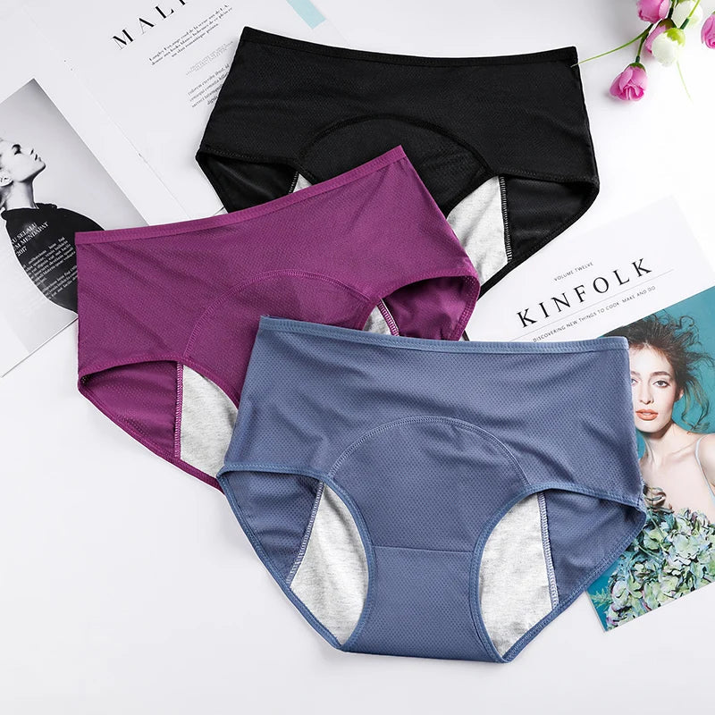 Elegante Damenunterwäsche mit Auslaufschutz – Aurora Comfort Slip