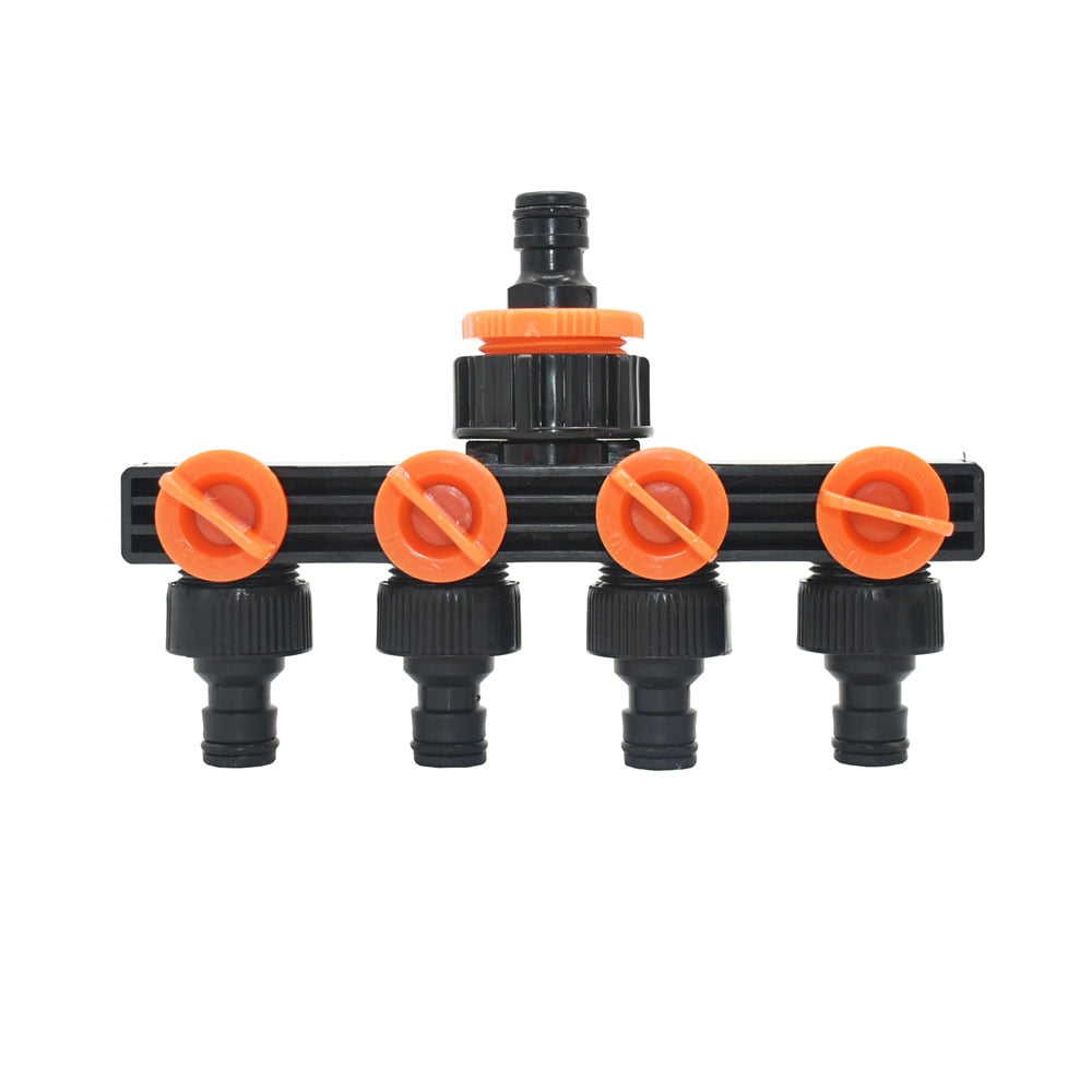 4-Wege Garten Wasserhahn Verteiler | Karnz
