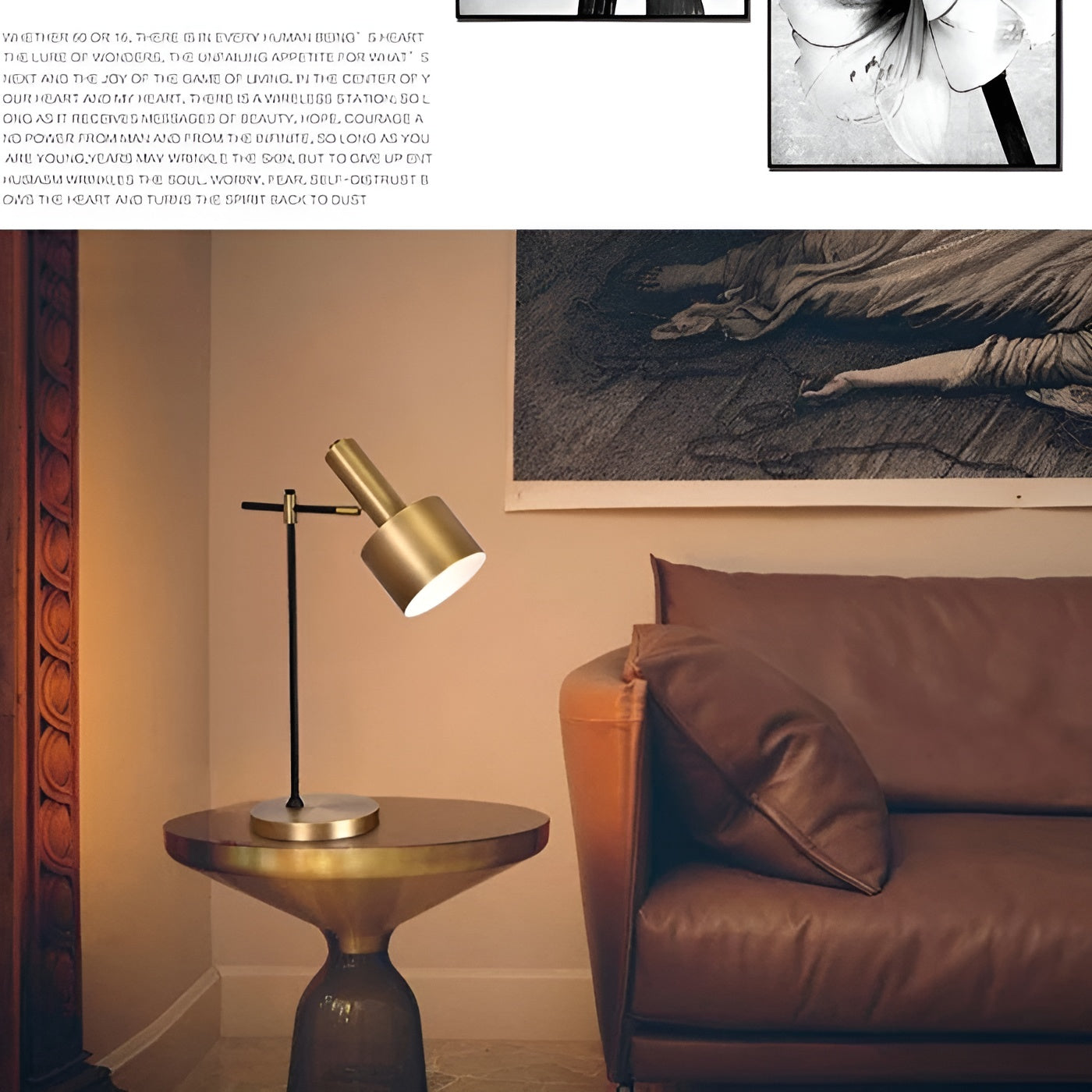 NordAura Lampe – Kreative LED-TaKarnze-Lampe