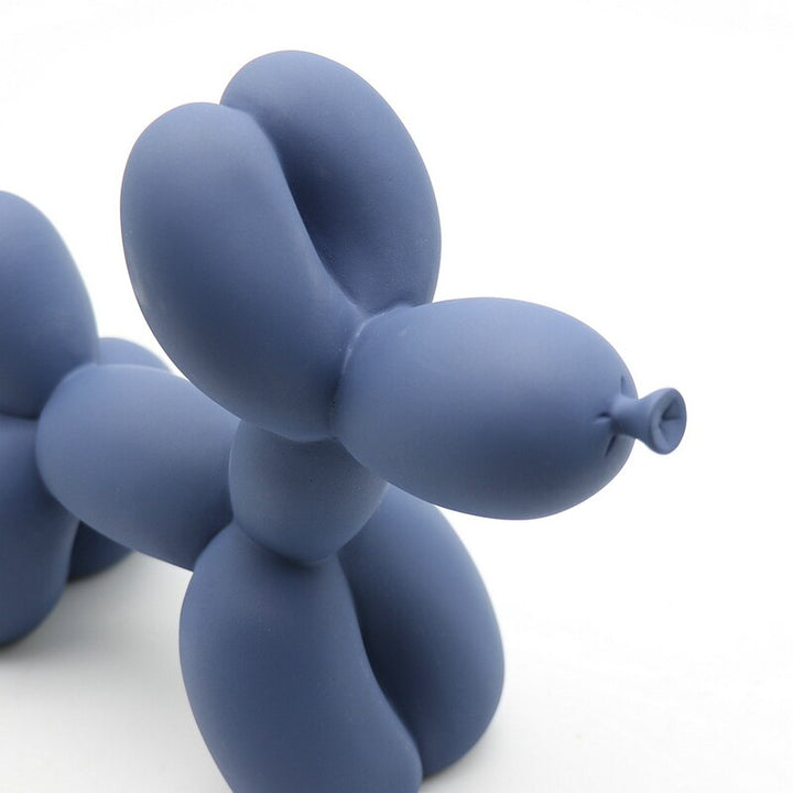 Bunte Ballonhund Skulptur – Moderne Deko für Wohnzimmer und Büro | Karnz