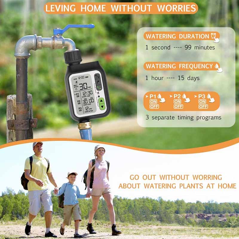 Automatischer Gartenbewässerungs-Timer-Sensor | Karnz