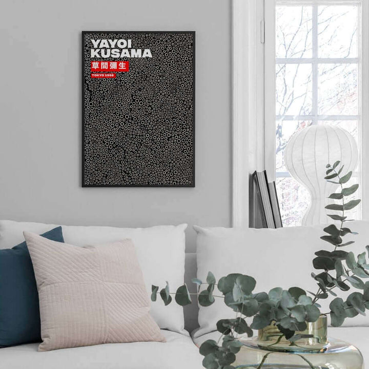 Yayoi Kusama Abstraktes Premium Poster