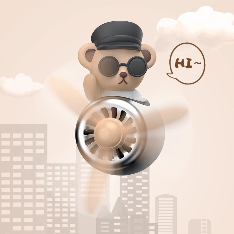 Car Freshener Bear Pilot | Karnz