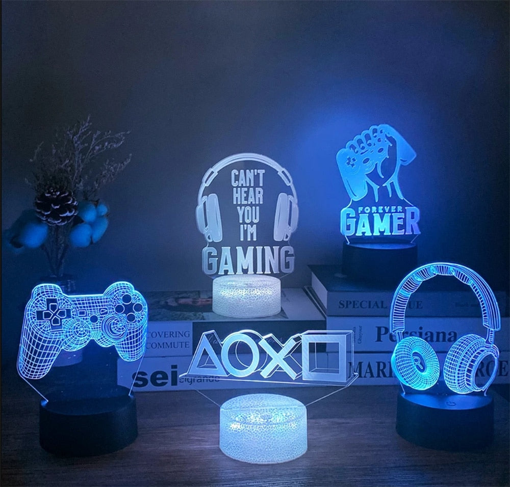 Magische Gaming Nachtlicht | Schaffe eine magische Atmosphäre in deinem Schlafzimmer | Karnz