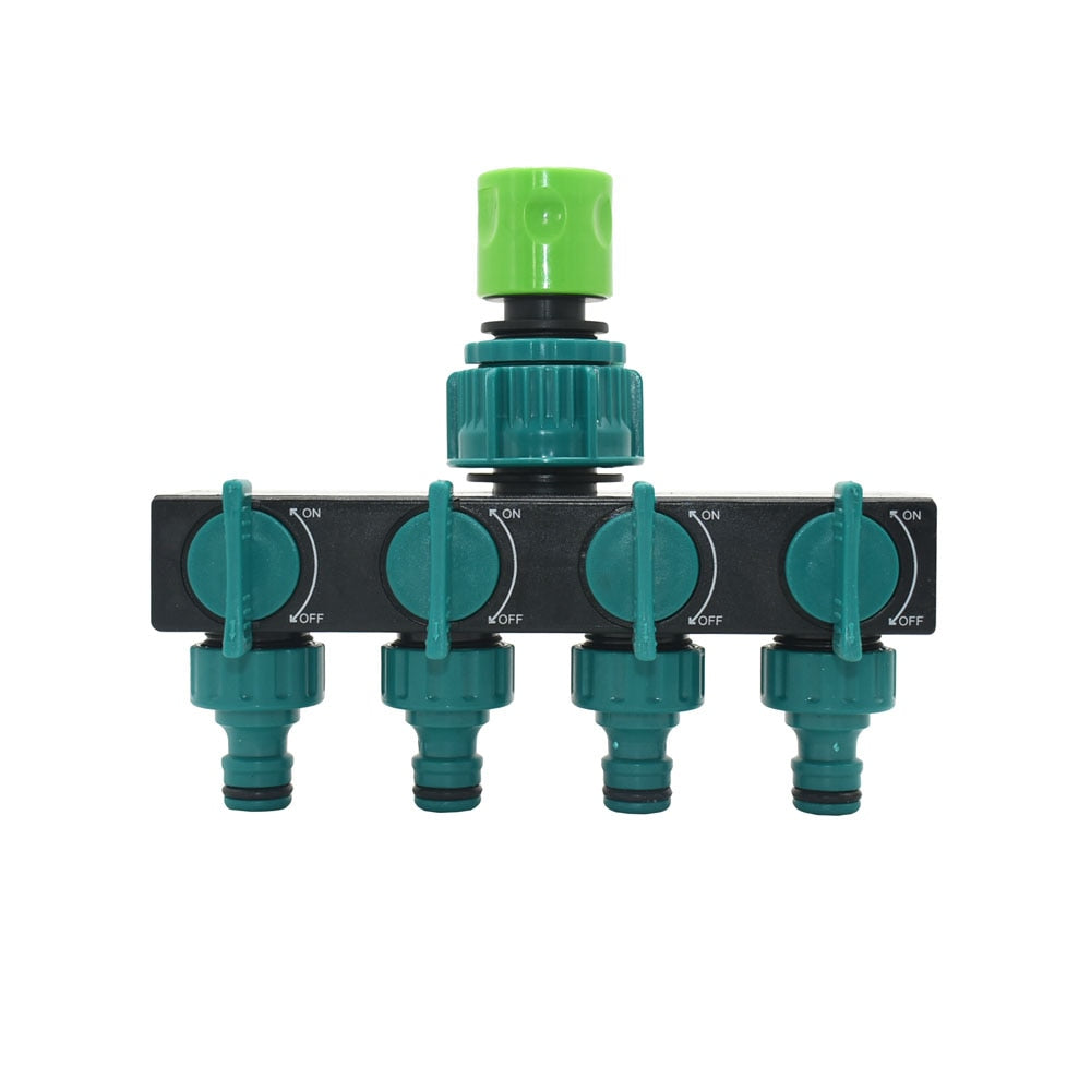 4-Wege Garten Wasserhahn Verteiler | Karnz