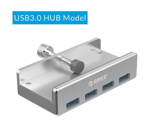 4-Port-Clip-Typ-USB-3.0-Aluminium-Hub | Karnz