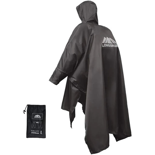 3-in-1 Tragbarer Wasserdichter Regenmantel - Verstellbar, Leicht und Wiederverwendbar für Männer und Frauen, Ideal für Wandern, Jagen und Klettern