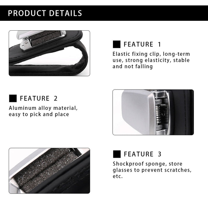 Auto-Organizer Sonnenbrillenhalter Klemmclip