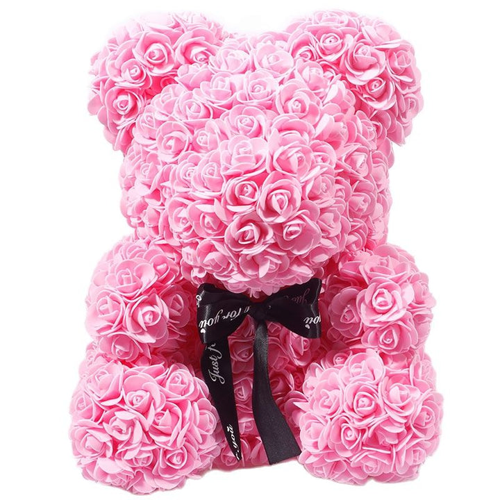 Karnz | Künstliche Rosenblumen Teddybär