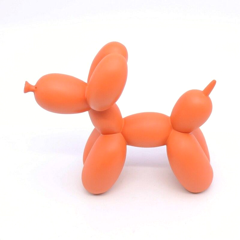 Bunte Ballonhund Skulptur – Moderne Deko für Wohnzimmer und Büro | Karnz