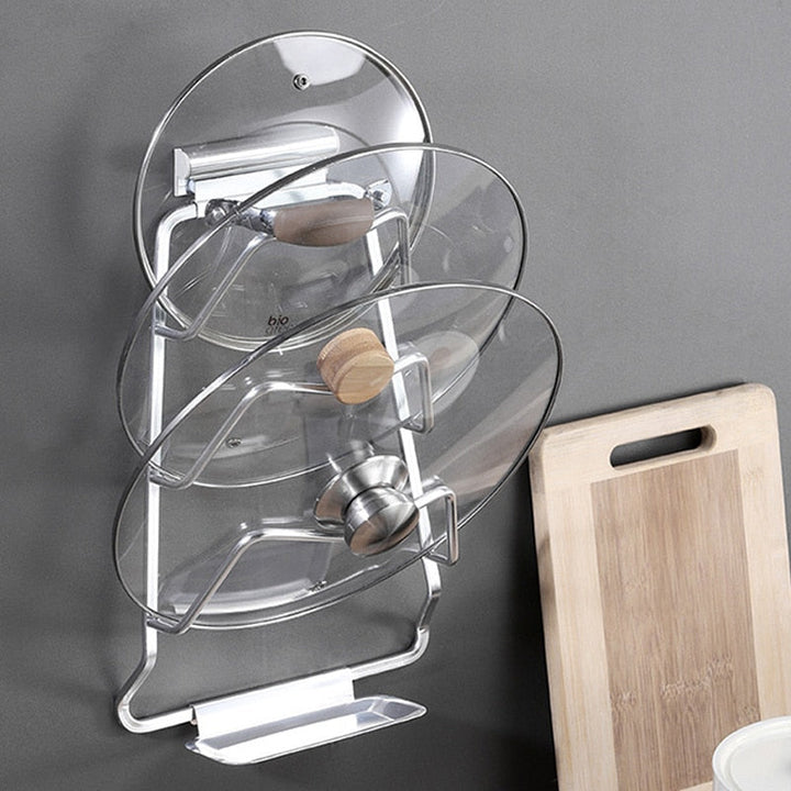 Karnz | Wandmontierter Extrem Topfdeckelhalter Rack