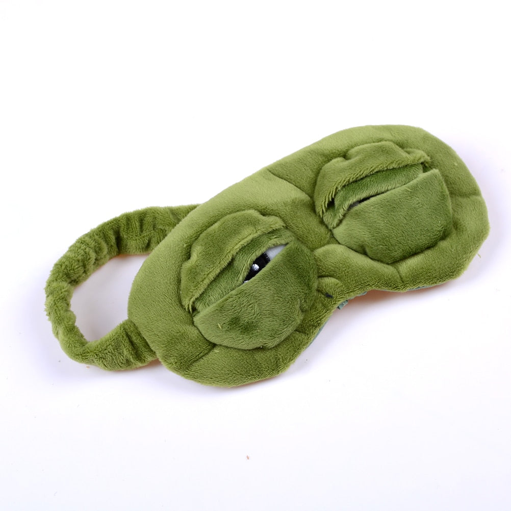 3D Sleepy Frog Schlafmaske | Karnz