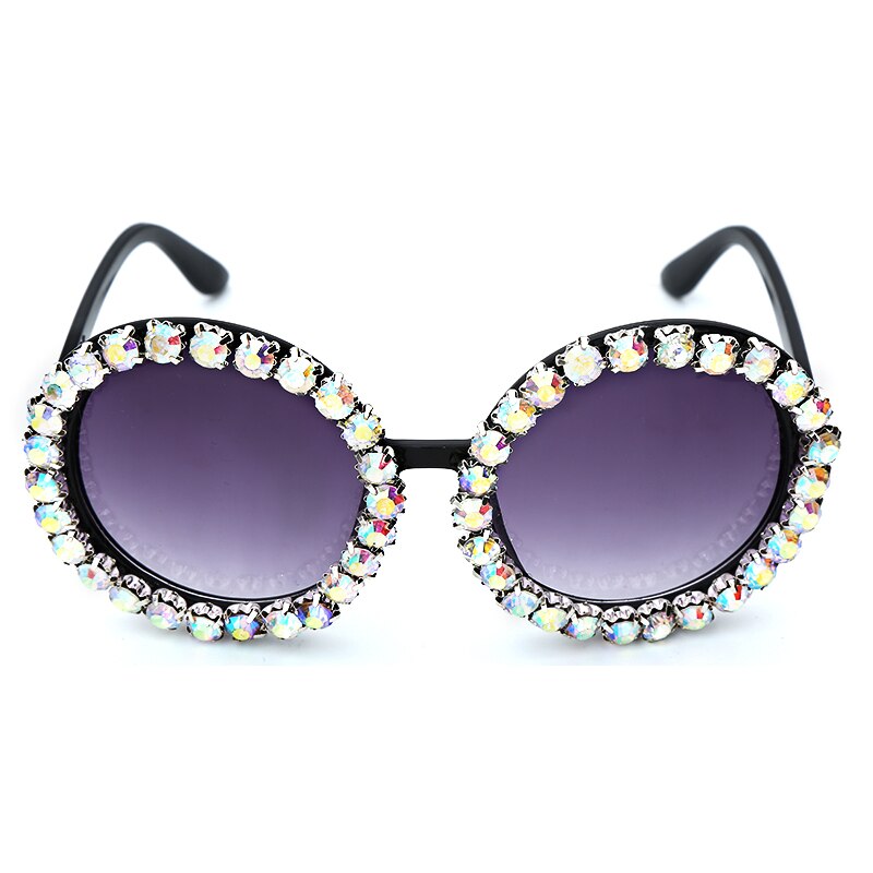 Karnz | Oversized Runde Luxus-Sonnenbrille