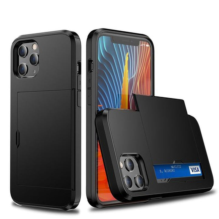 Karnz | Business Armor Slide Wallet iPhone Hülle